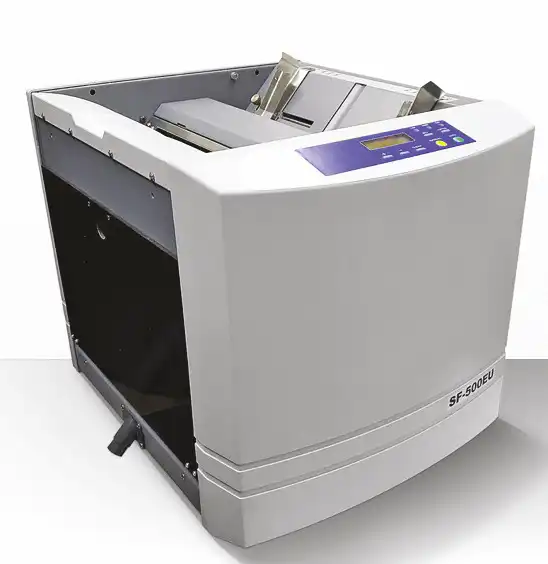 Unitome SBM 320 dikiş katlama makinesi, ofis ekipmanı. SF-500EU modeli.