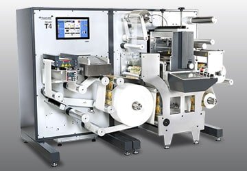 TROJAN™ T4 etiket baskı makinesi, endüstriyel etiketleme çözümü.